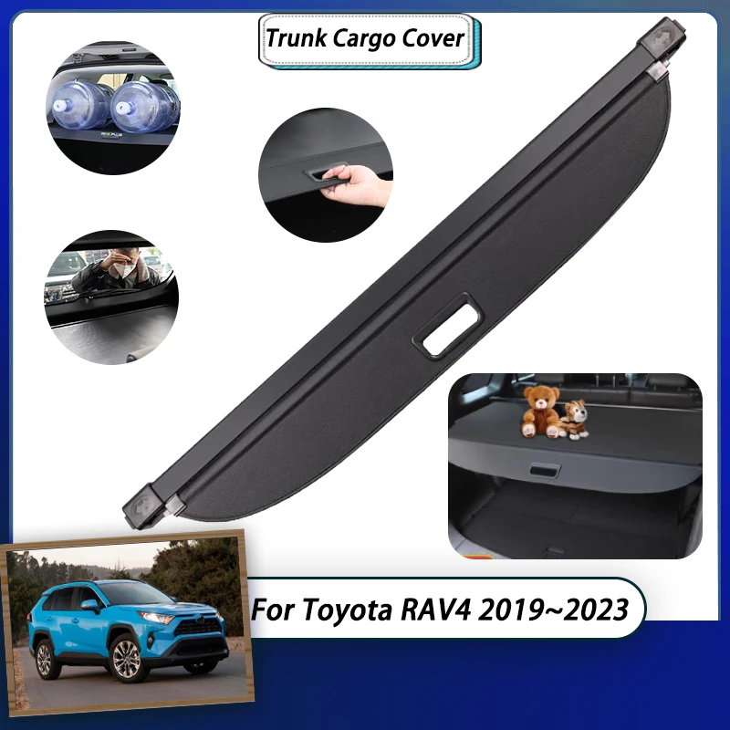 Zadný nákladný kryt pre Toyota Rav4 le XLE Hybrid XA50 Suzuki v roku 2019 ~ 2023