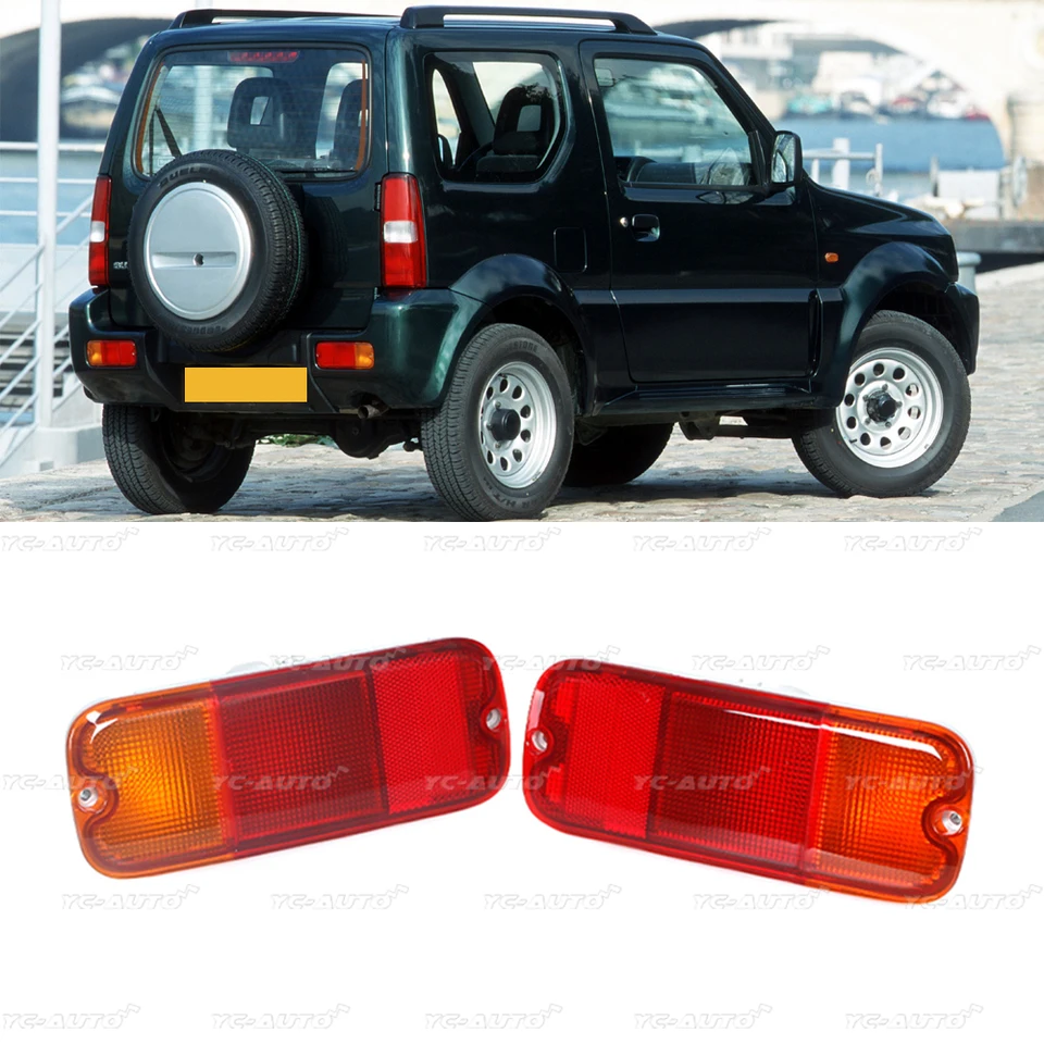 Zadný nárazník automobilu Taillight Turn Signál Indikátor brzdového žiarovky Tail Light pre Suzuki Jimny 2006 -2016 35670-81A11 35650-8A132