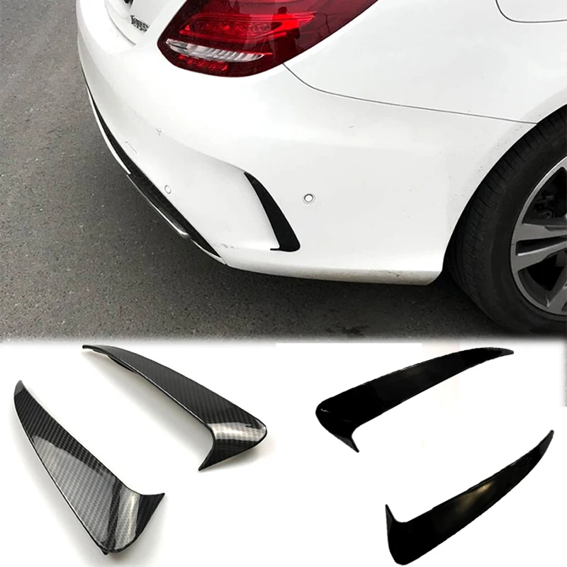 Zadný nárazník obklopuje vzduchový veterný kryt vzduchového noža Vzduch pre vzduch pre Mercedes Benz C -Class W205 C43 C63 AMG 2014 - 2018 2019