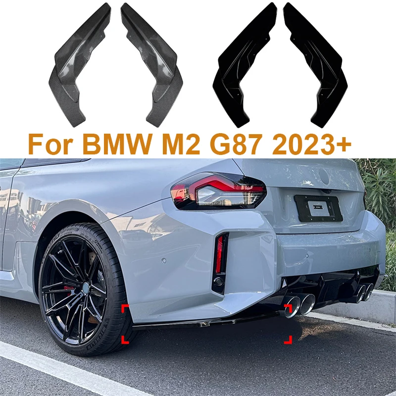 Zadný nárazník Splitter SPATS 2023 + pre BMW M2 G87 2ks