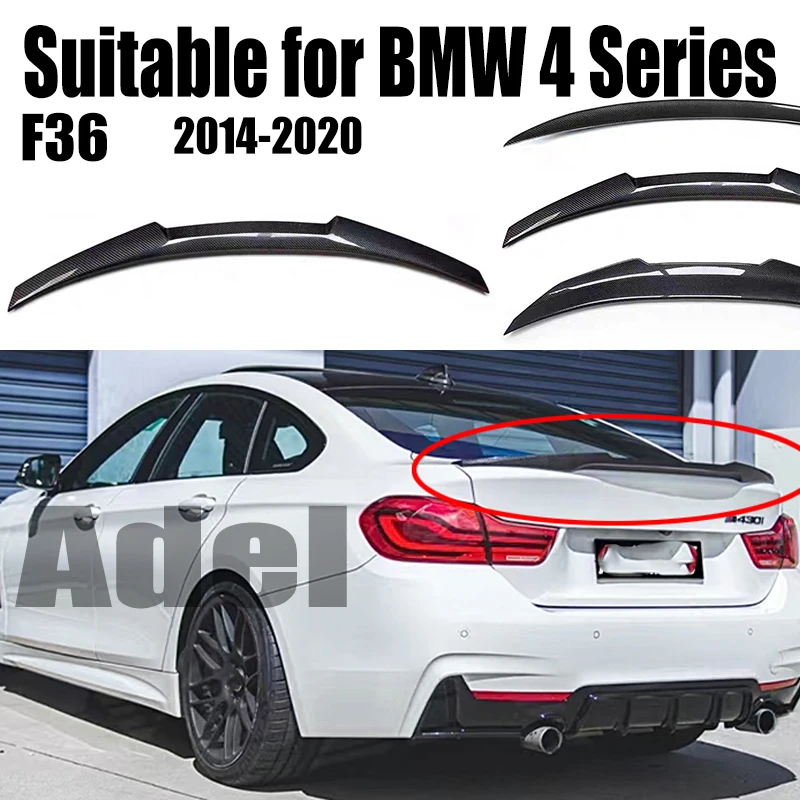 Zadný spoiler strechy pre BMW F36 4 Series 4 Dvere Gran Coupe štýl 420i 428i 435i 2014-2020