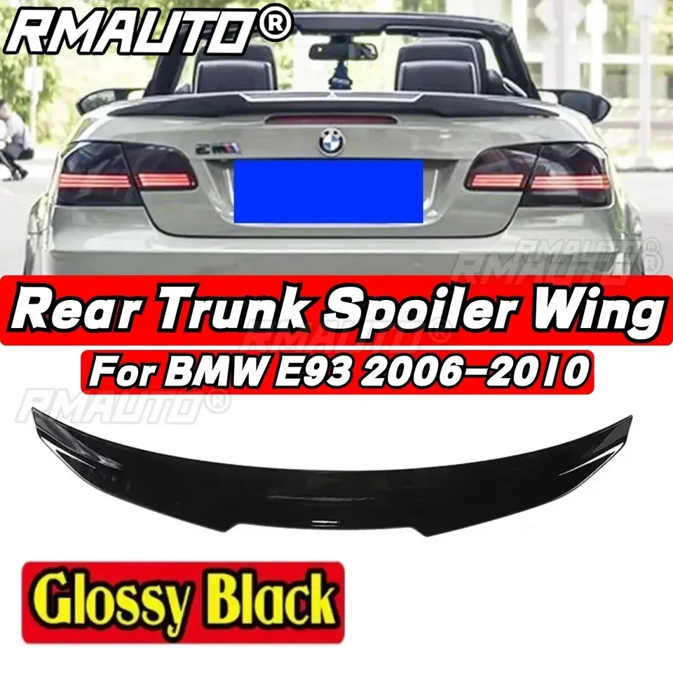 Zadný spoiler zadného kmeňa PSM Style Car Auta Zadná súprava Body Body pre BMW E92 M3 330I 330D 335I 328I 2006-2010