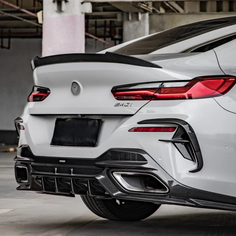 Zadný spojler pre suché uhlíkové vlákno m pre kmeňa pre kmeňa pre BMW 8 Series G14 G15 G16 2017-in