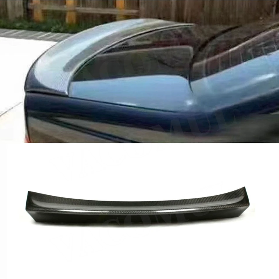 Zadný spojler Trunk Wing Dva dvere zadné krídlo strešné krídlo vysokokvalitné príslušenstvo pre BMW 3 Series E46 1999-2006 Styling auta