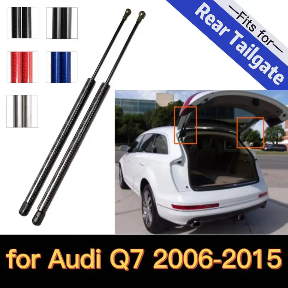 Zadný výťahový výťah podporný plynový vzpery pružiny pre Audi Q7 2006-2011 2012 2013 2014 2015 W/ Power Liftgate Tailgate Hatch Boot 500 mm