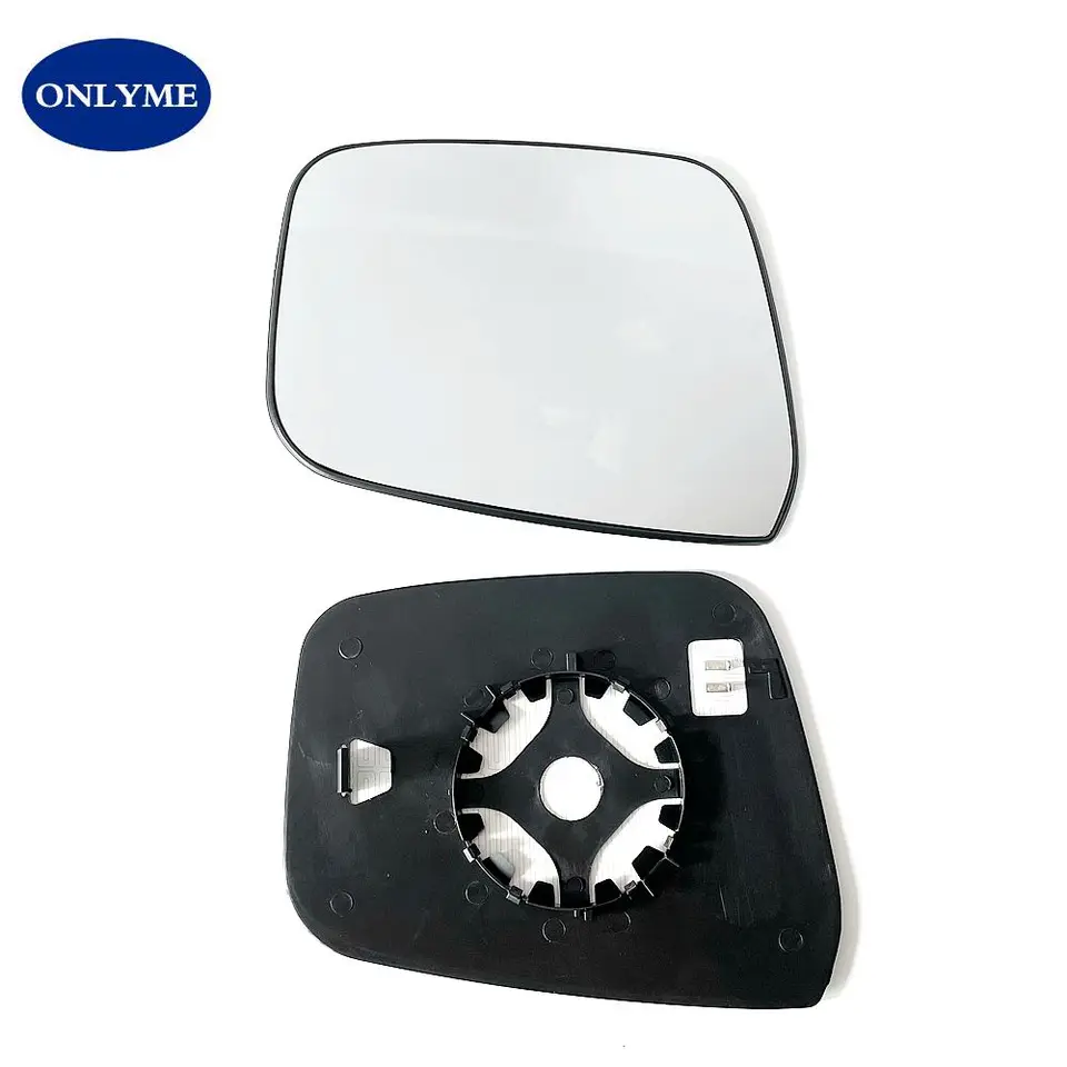 Zahrievané zrkadlové sklo pre auto pre Nissan Navara D40 / Pathfinder R51 (2005-2015) iba pre zrkadlo s indikátorovou žiarovkou
