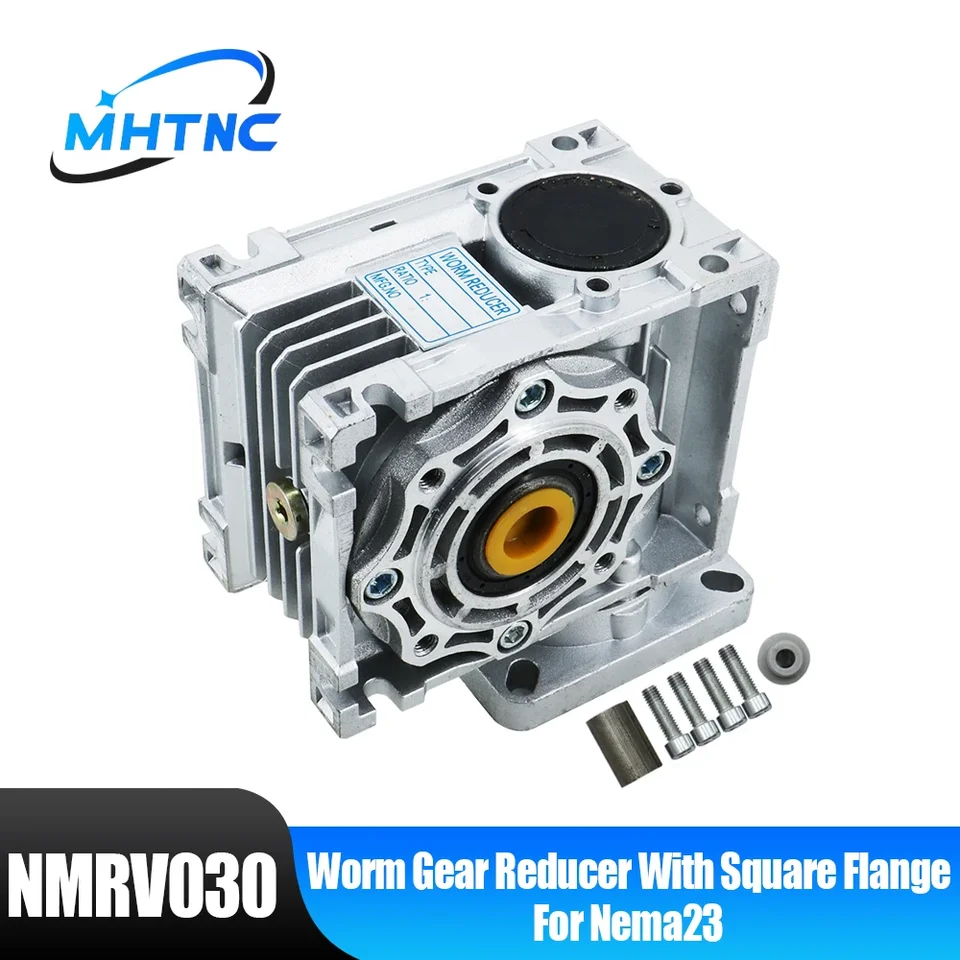 Zahrnutie červov NMRV030 Vysoký moment prevodovky Vstup 11 mm Výstup 14 mm prevodový pomer 5: 1 až 80: 1 2,6-24 nm pre motor