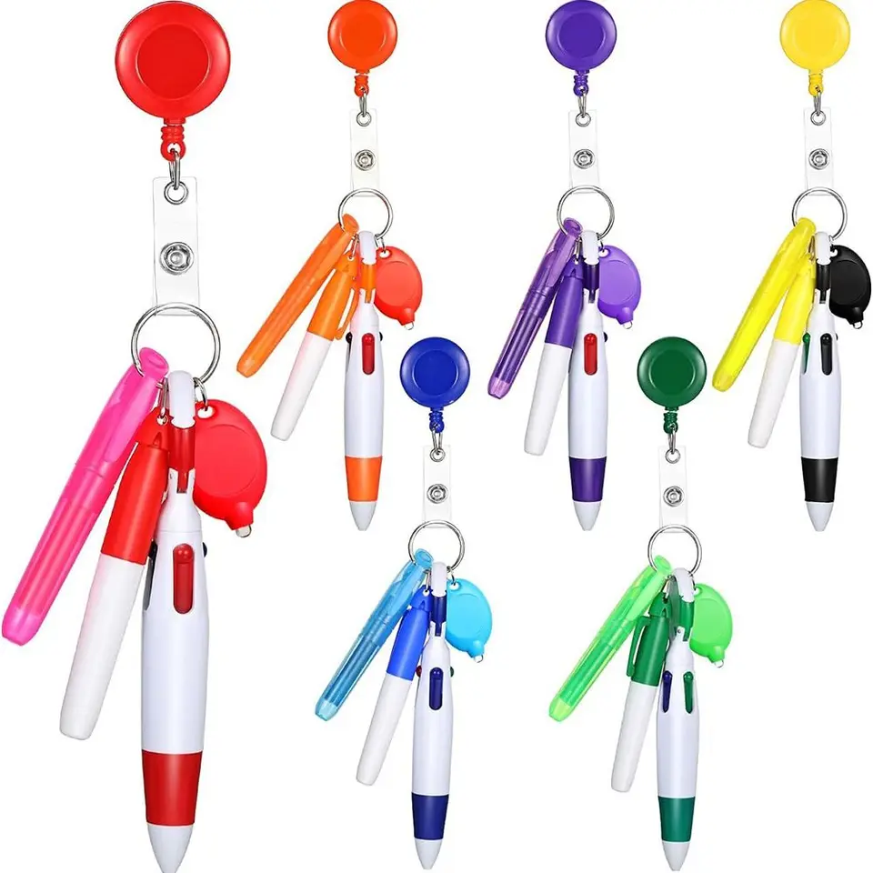 Zaliateľná sestra balenie módne šnúrka prenosná sestra odznak Keychain Nurse Badge Set