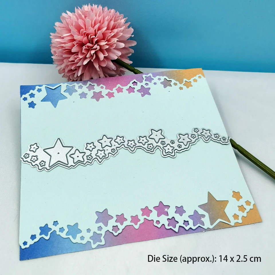 Zanecháva kovové rezanie matiek na scrapbooking, papierové remeslá, reliéfové priečinky, šablónu, výrobu pohľadníc na karty