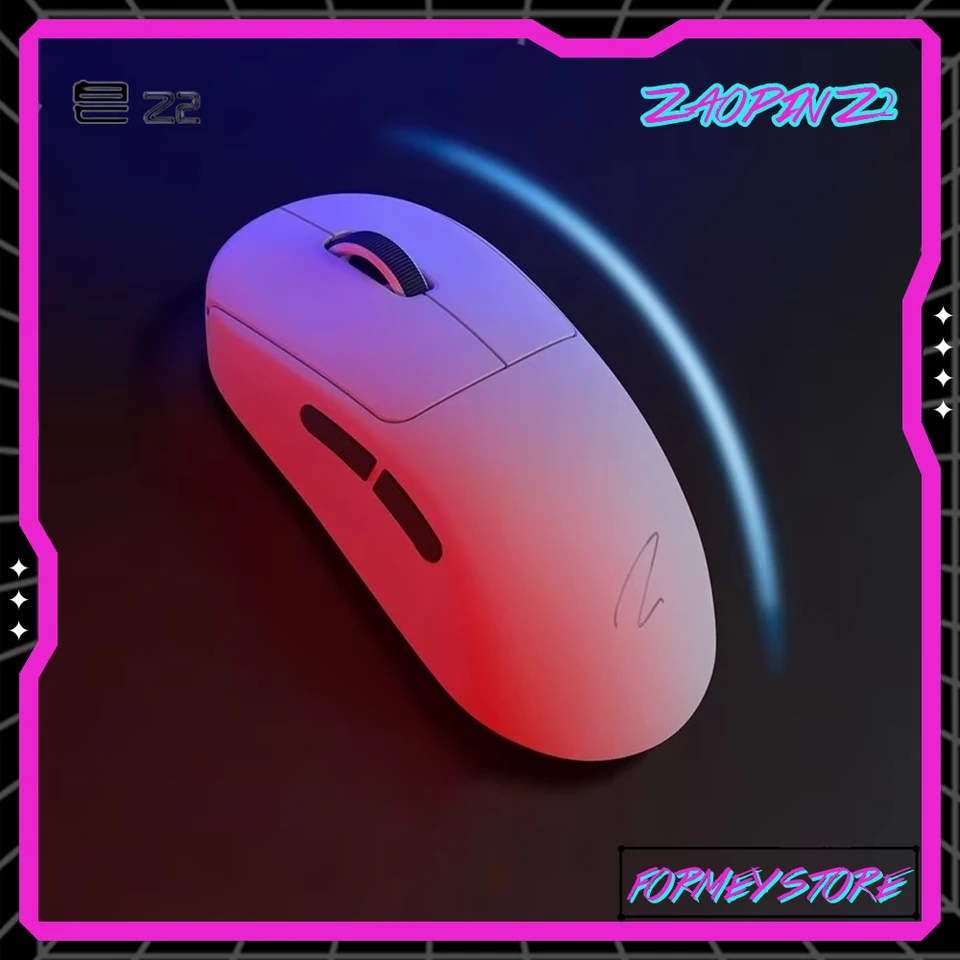 ZAOPIN Z2 4K NASTAVENIE E-SPORTS MOSH MOSH 33395 TRI MODE Ľahký bezdrôtový myš Prispôsobiť pre počítačové herné myši dary