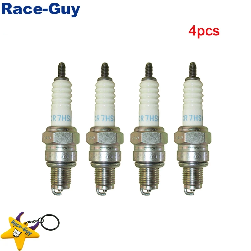 Zapaľovacia sviečka CR7HSA pre Yamaha TT-R125 EL TT-R50E YFM125 YFM250B YFM50R YFM80R YFM80W YFM90R Polaris Outlaw 50 90 Phoenix 200