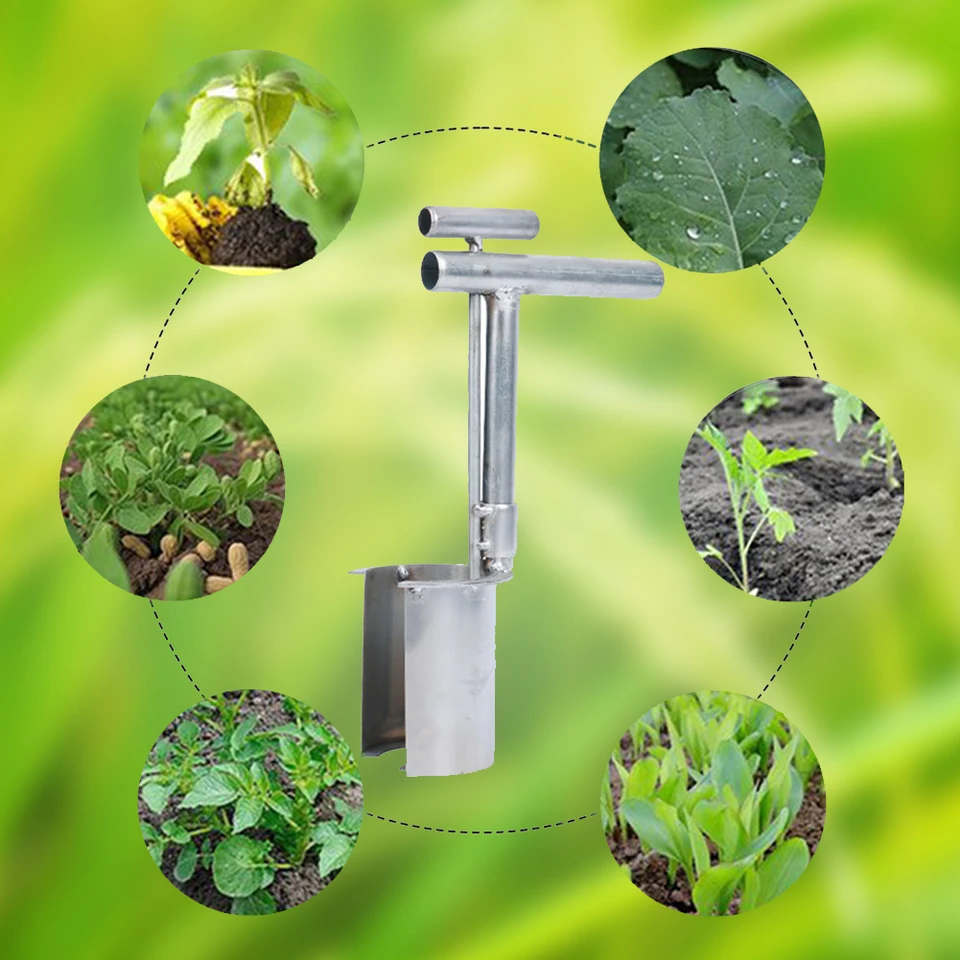 Zasadnutie s kvetináčmi a ovocnými stromami Transplanter Transplanter T Rovnomet