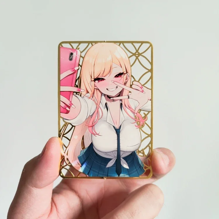Zbierka anime hier cosplay môj dress-up miláčik Kitagawa Marin Metal Botermarks Hollow Out Tassels Pendant dekor vianočné darček