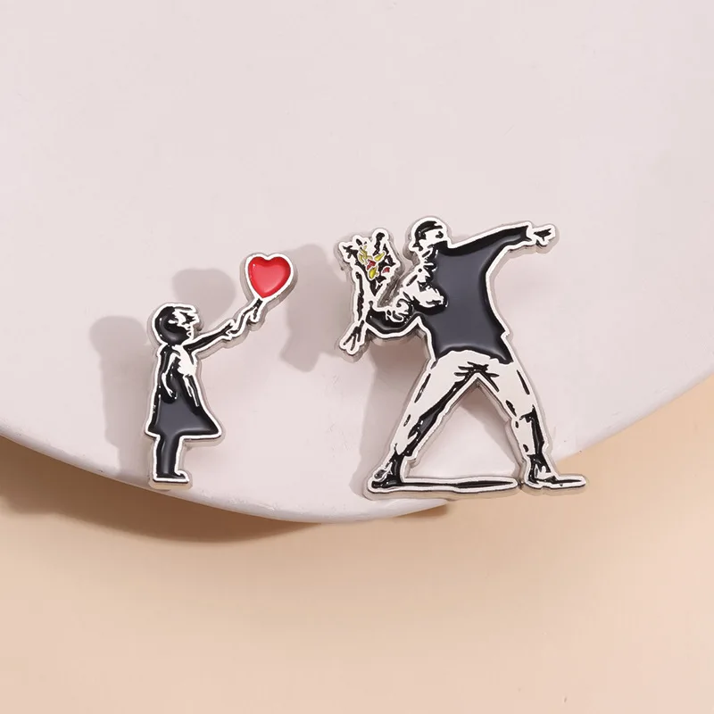 Zbierka kreatívneho dizajnu Art Design Broš