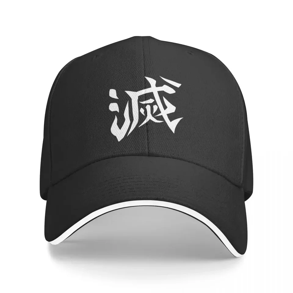 Zbor Demon Slayer zničuje dizajn baseballovej čiapky Príležitostné anime manga sendvičové čiapky unisex nastaviteľný otec klobúk šport