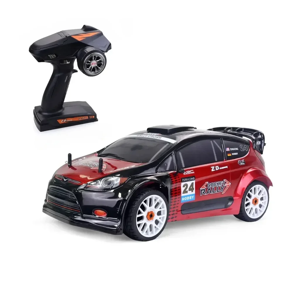 Zd Racing 9071-V2 1/8 2,4G 4WD vysokorýchlostné kefové RC Racing CAR 70 km/h 80a ESC VOZIDLA VOZIDLA OFF ROAD RTR