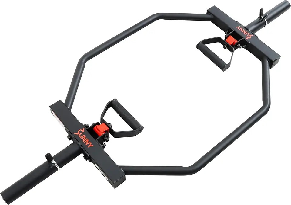 Zdravie a fitnes silové školenie Olympijský hex Bar Barbell a pokrčenie plecami