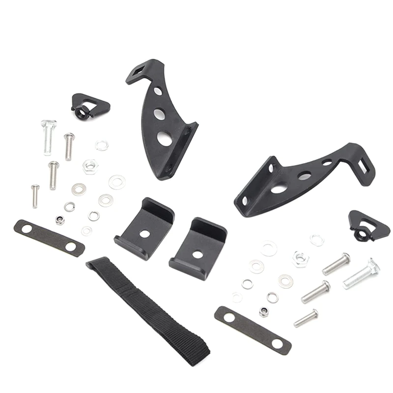 Zdvíhacie jack stojany HI LIFT Jack Jack Bracket Dvere Dvere Hoode Hood Mount Kit pre roky 2007-2020 Wrangler JK Jl Jku JLU