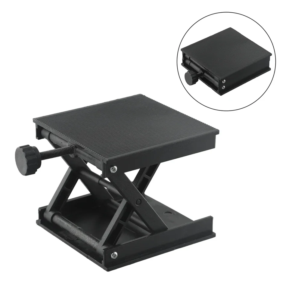 Zdvíhací stojan na zdvíhač pre drevárske gravírovanie strojov Spirit Level Lift Table Stock Stands Experiment so stavebnou plošinou