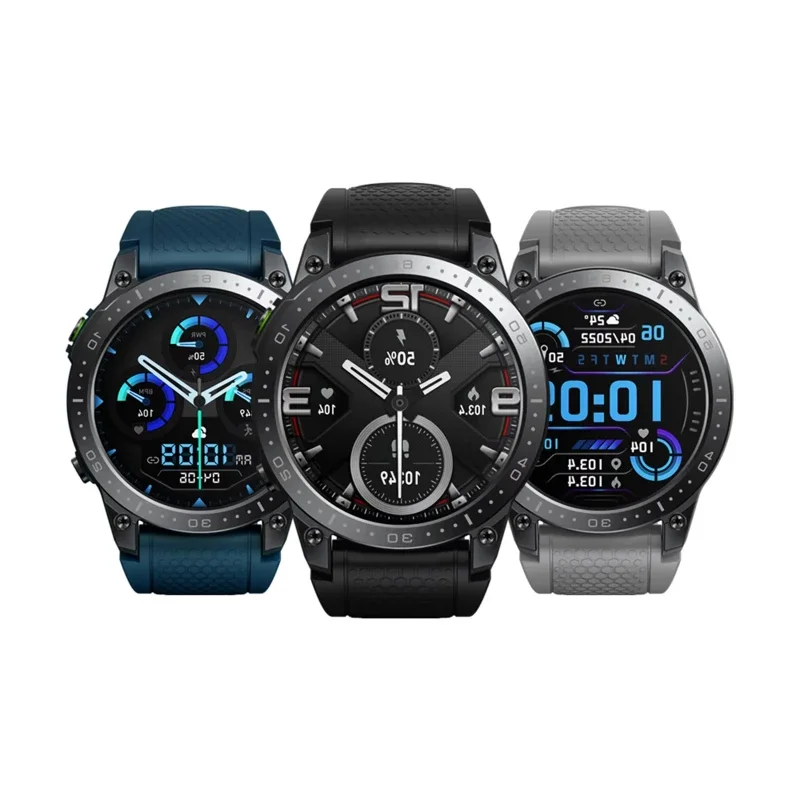 Zeblaze Ares 3 Pro Smart Watch 1.43inch AMOLED Display Bluetooth Call 100+ Sports Modes Health Monitor Fitness Tracker Smartwatch