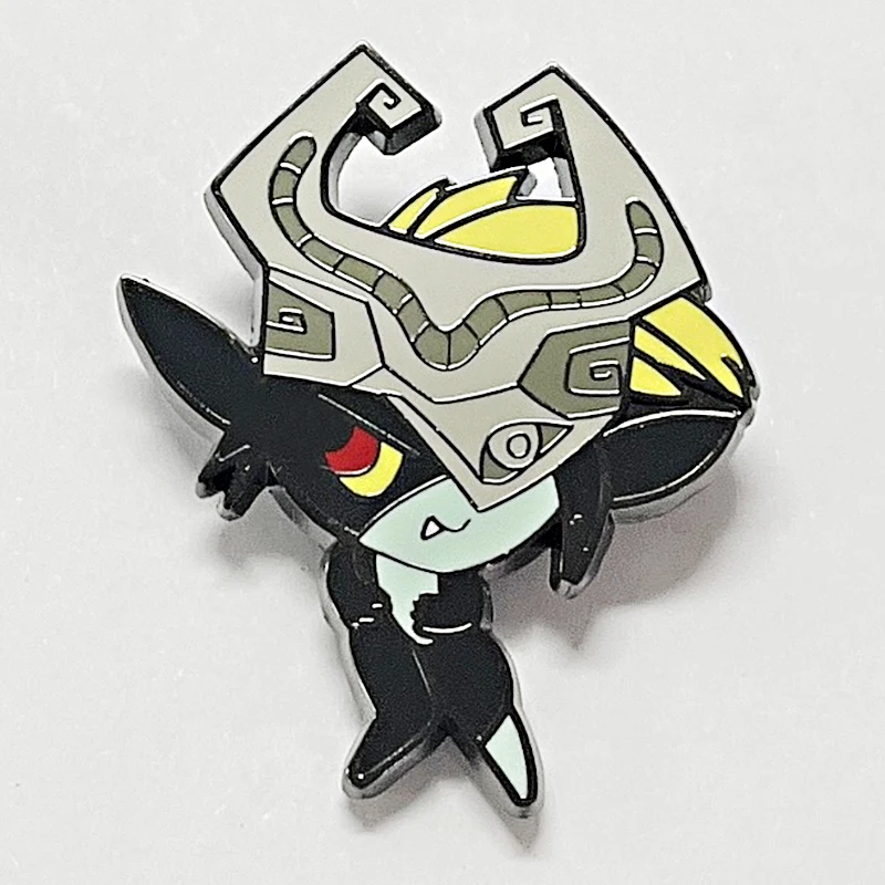 Zeldas princezná midnas enamel pin Videohra roly odznak brošní batohové doplnky šperky darček
