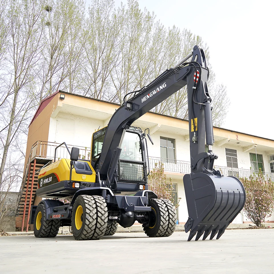 Zemné strojové zariadenie 9 ton 10 ton rýpadlo koleso na predaj