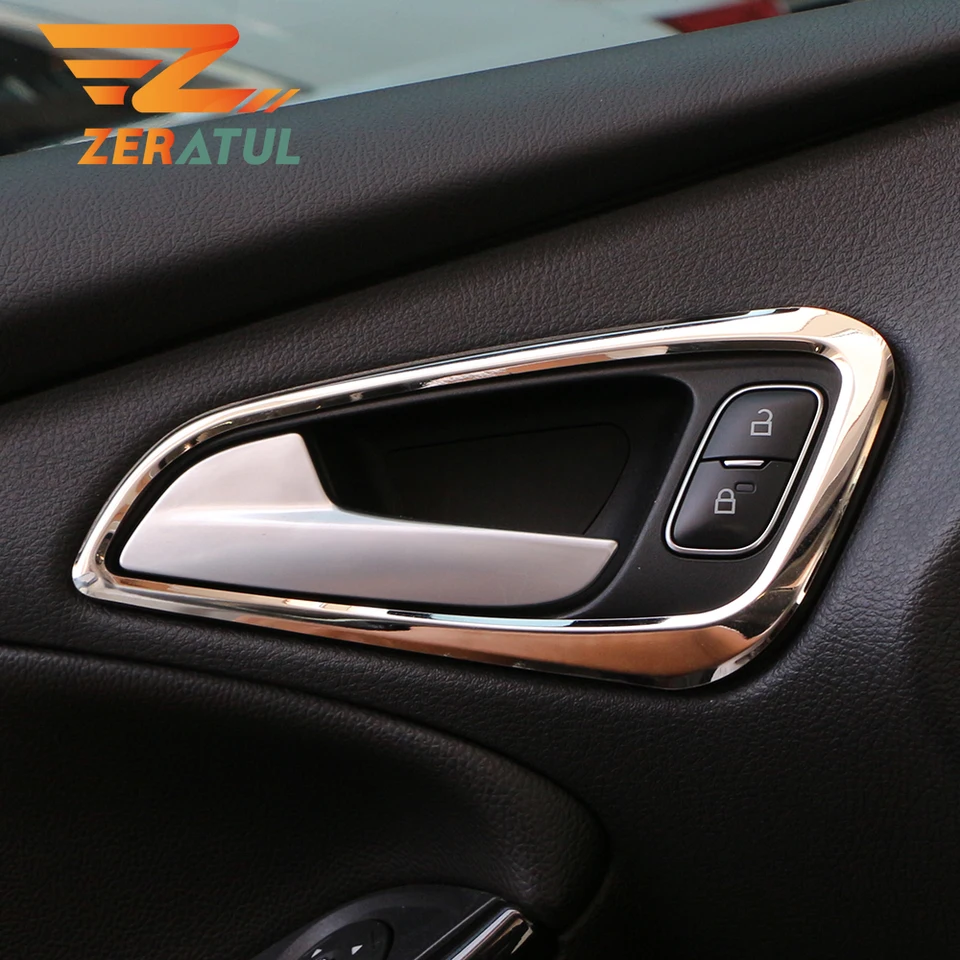 Zeratul automatické interiérové ​​dvere misky na krytie misky pre Ford Focus 3 MK3 2015 - 2018