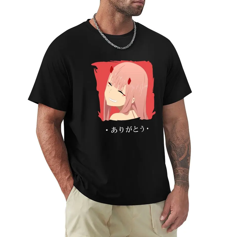 Zero Two Smile ARIGATOU - miláčik v tričkách Tričko Franxx