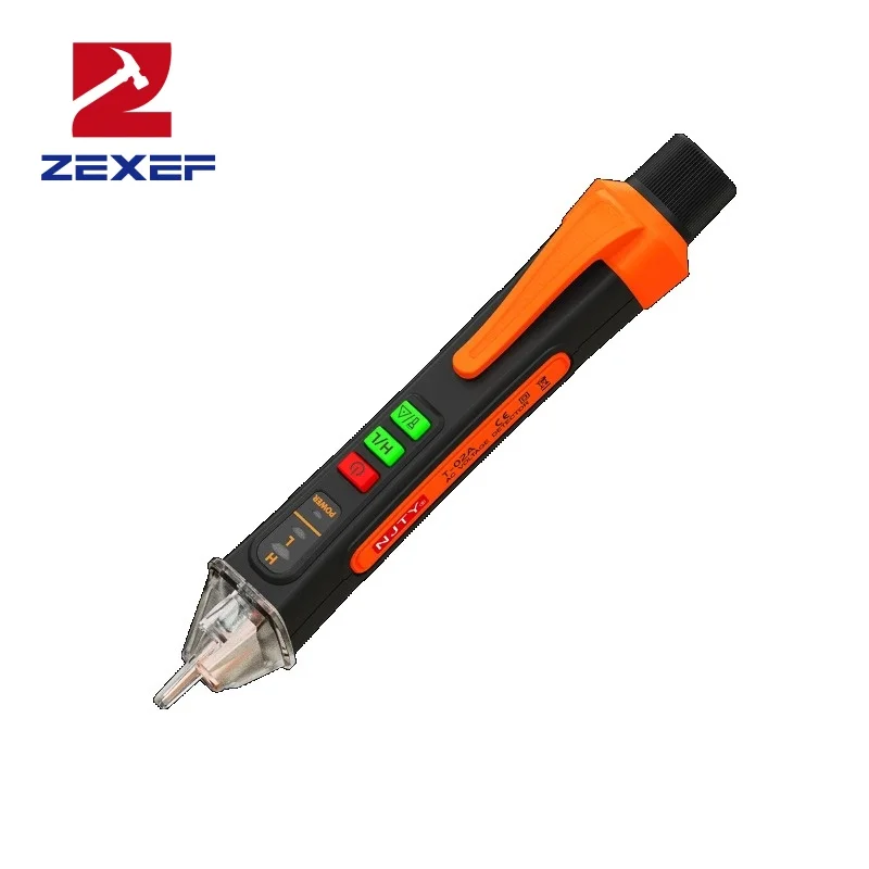 Zexef T02A Detektor napätia Elektrické pero napätie tester Smart Breakpoint Finder 12-1000V 50/60Hz Non Kontakt T02B hlas
