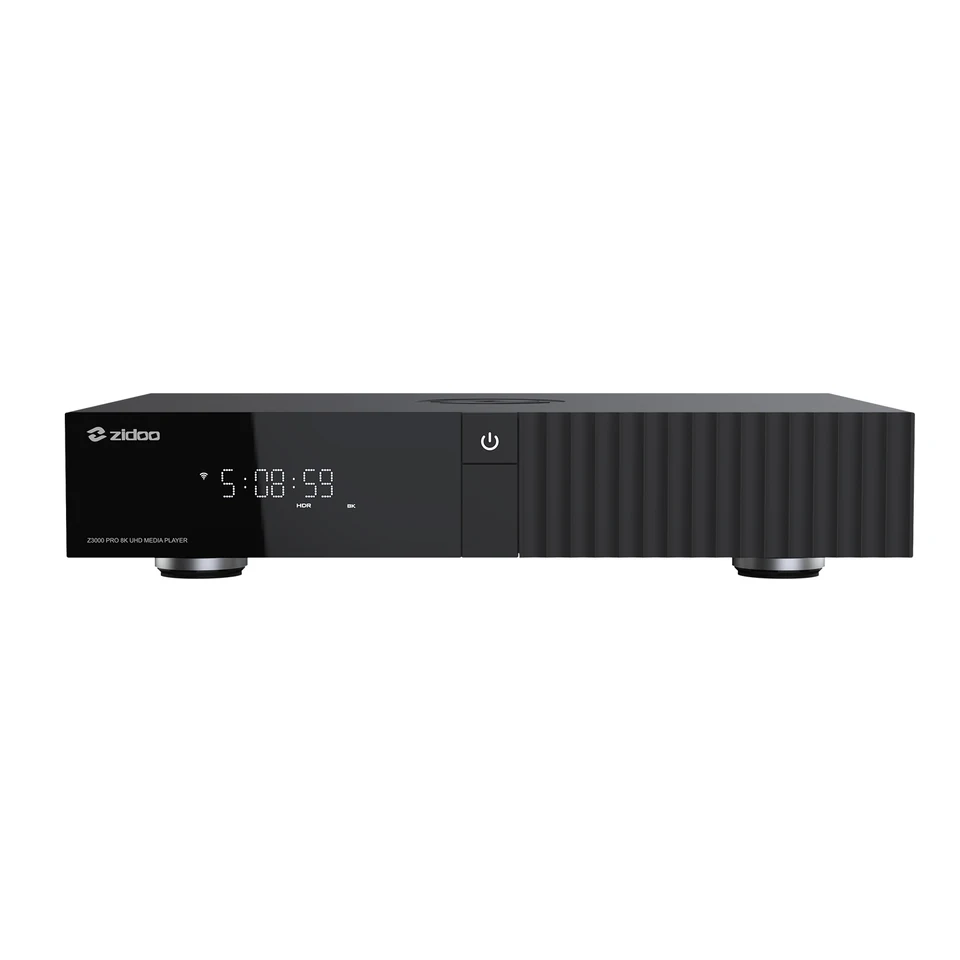 Zidoo Z3000 Pro-8K Player Media Player, Amlogic S928X-K Procesor 6G+ 64G, 8K Android 11OS, Support DV, HDR10+ a All HDR Technology, BDMV/
