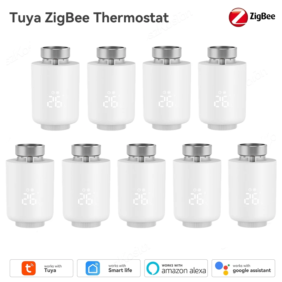 ZIGBEE TUYA SMART RADIÁTOR OVLÁDAŤ OVLÁDAŤ TRV TERMOSTATICKÝ RADIÁTOROVÝ OVLÁDACIE OVLÁDAŤ OVLÁDAŤ OVLÁDACIE OVLÁDAŤ VIAC