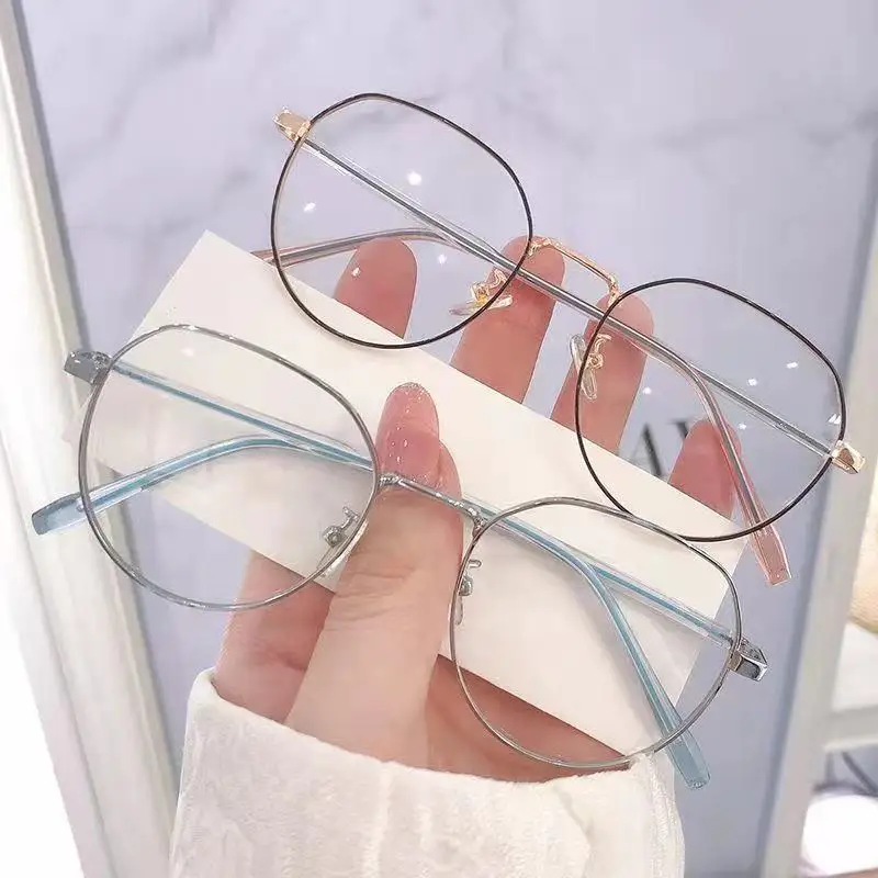 Zilead anti modré svetlo kovové polygóny Myopia okulia