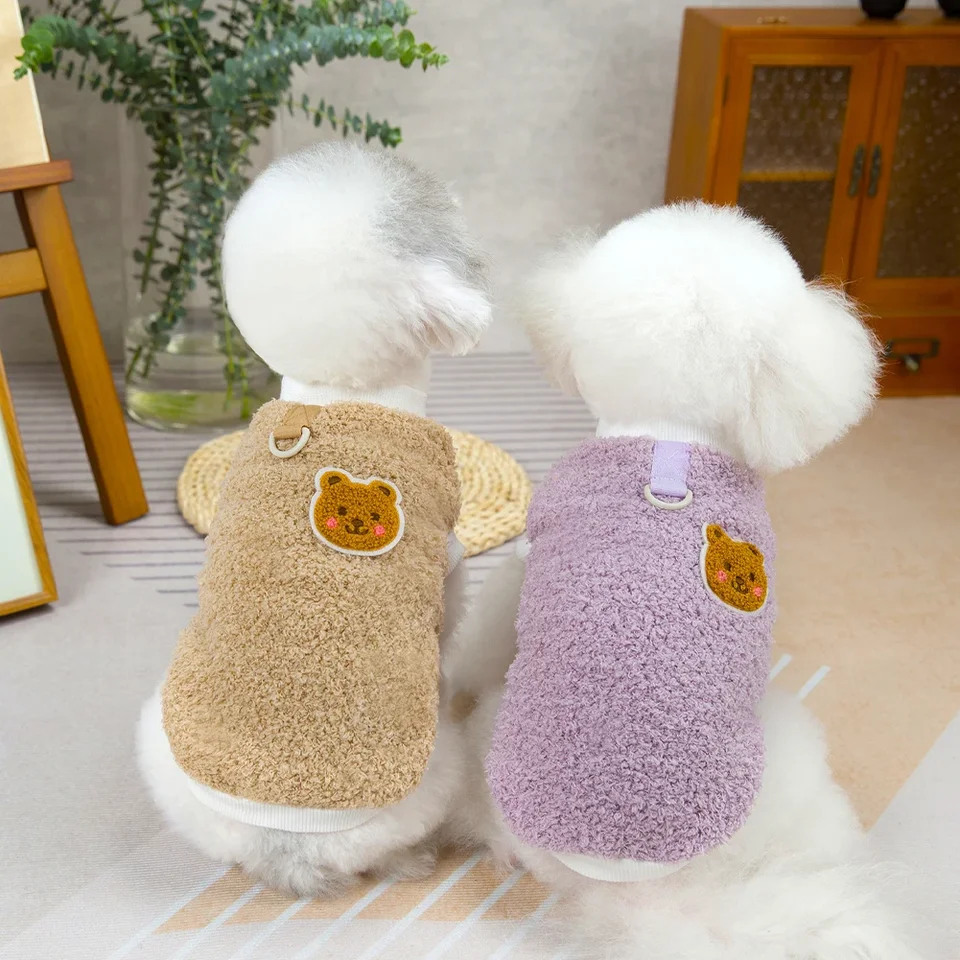 Zima teplá malá mačka oblečenie mäkké fleece domáce zvieratá šteniatko pre malé stredné psy Cats Chihuahua Yorkie kostým