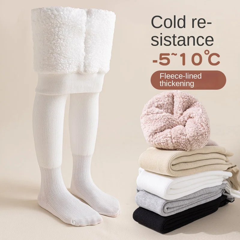 Zimné detské pančucháče pre dievčatá Hrubé neformálne bavlnené batoľa dievčatko Pantyhose Snow udržujte teplé detské tesné 0-8 rokov