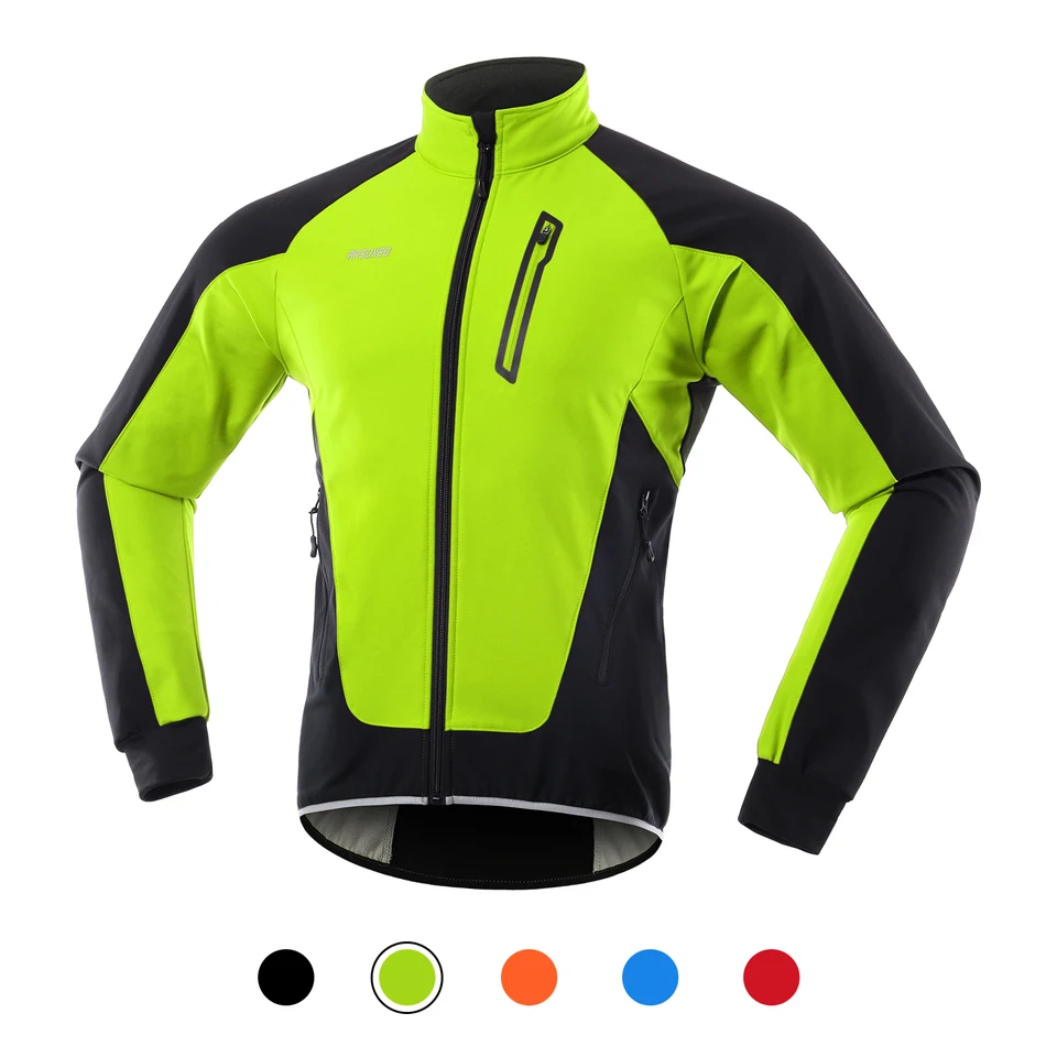 Zimné muži cyklistické bunda nepremokavé vetru vodné tepelné fleece bicykel dres MTB bicykel jazdiť na snowboardingovej plášti kabátu
