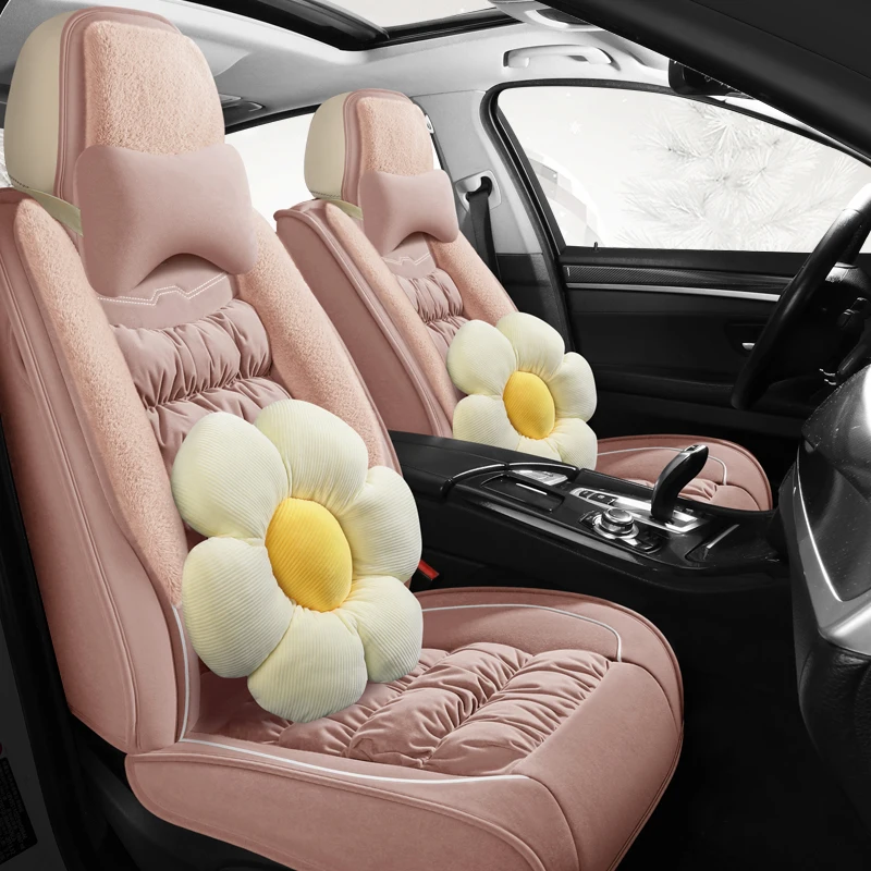 Zimné teplé autosedačky Automobily Plné súpravy pre Mercedes W212 Hyundai I20 BMW E46 Toyota Avensis T27 Renault Clio 3 Auto príslušenstva