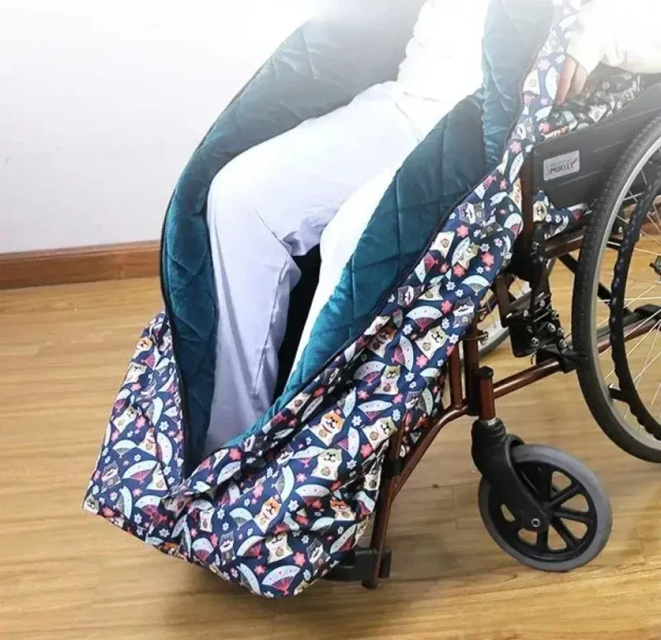 Zimný invalidný vozík prikrývka prikrývka vodotesná Zhruba pacientov