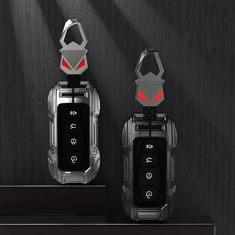 Zinc zliatiny vzdialený kľúč Fob Cover Case Chránič pre Geely Azkarra Tugella Fy11 2019 2020 Atlas Pro New Emgrand GS X6 SUV EC7