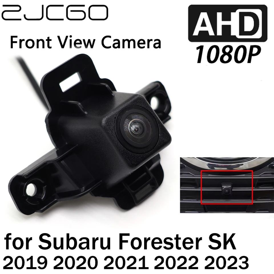ZJCGO Front View Logo Parkovacia kamera AHD 1080P Night Vision for Subaru Forester SK 2019 2020 2021 2022 2023