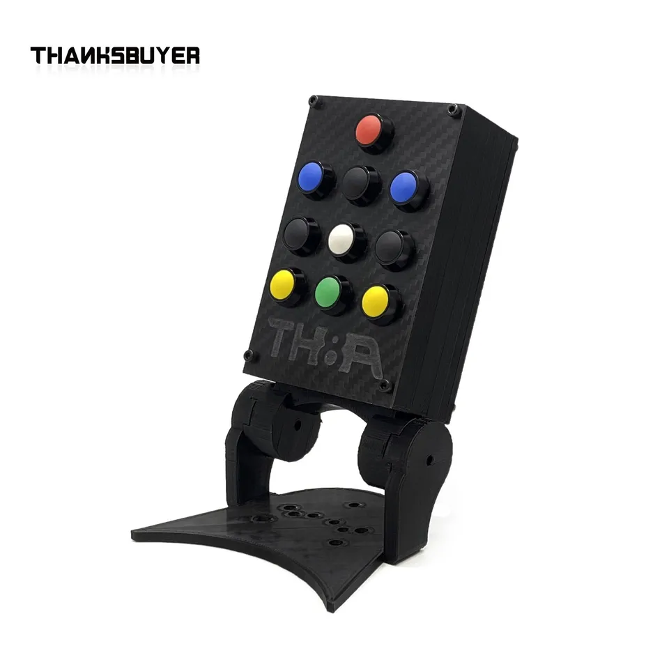 Zjednodušenie TH8A Racing Control Box SIM Racing Control Box Panel uhlíkových vlákien pre PC THRUSTMASTER TH8A