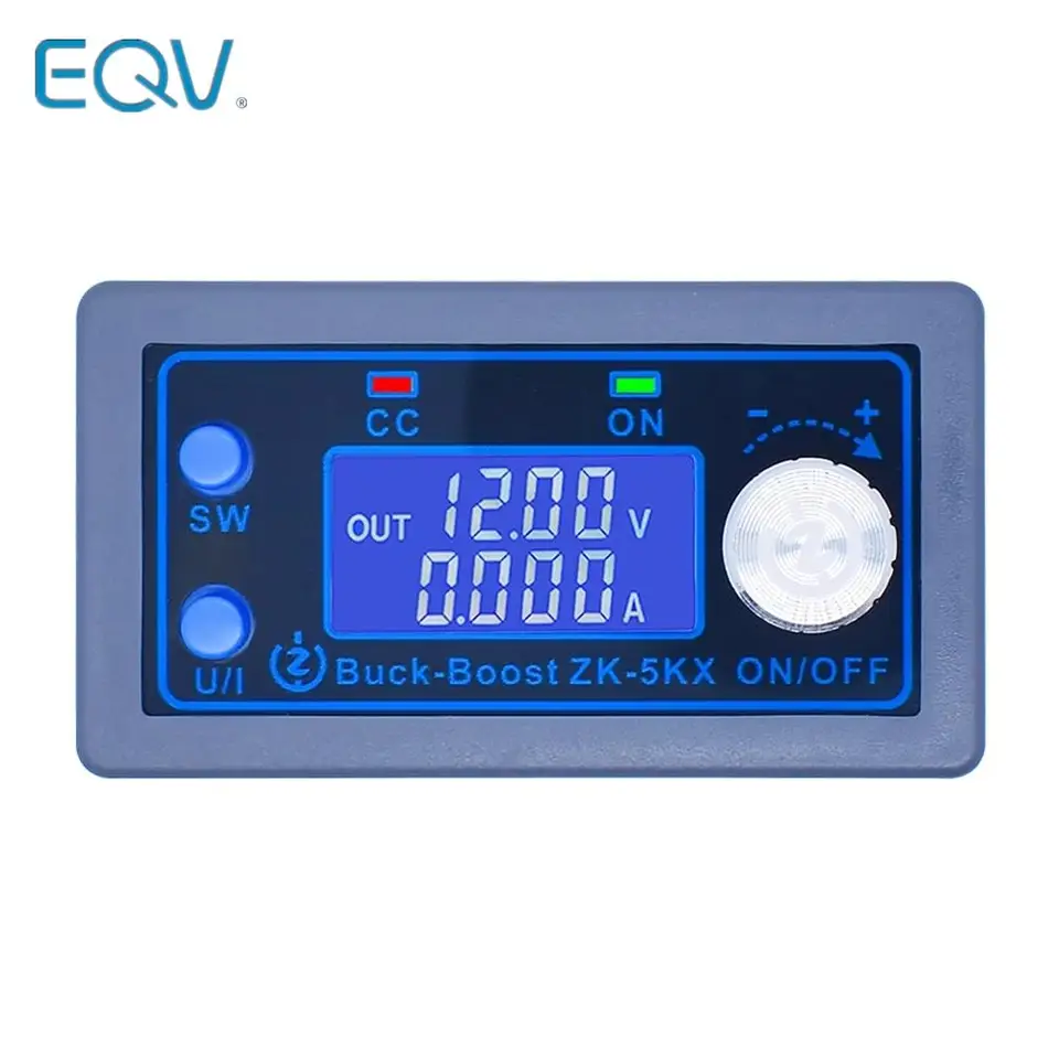 ZK-5KX DC DC DC Buck Boost Converter CC CV 0,6-36V 5A 5V 6V 12V 24V 80W Power Modul Nastaviteľný regulovaný laboratórny napájanie