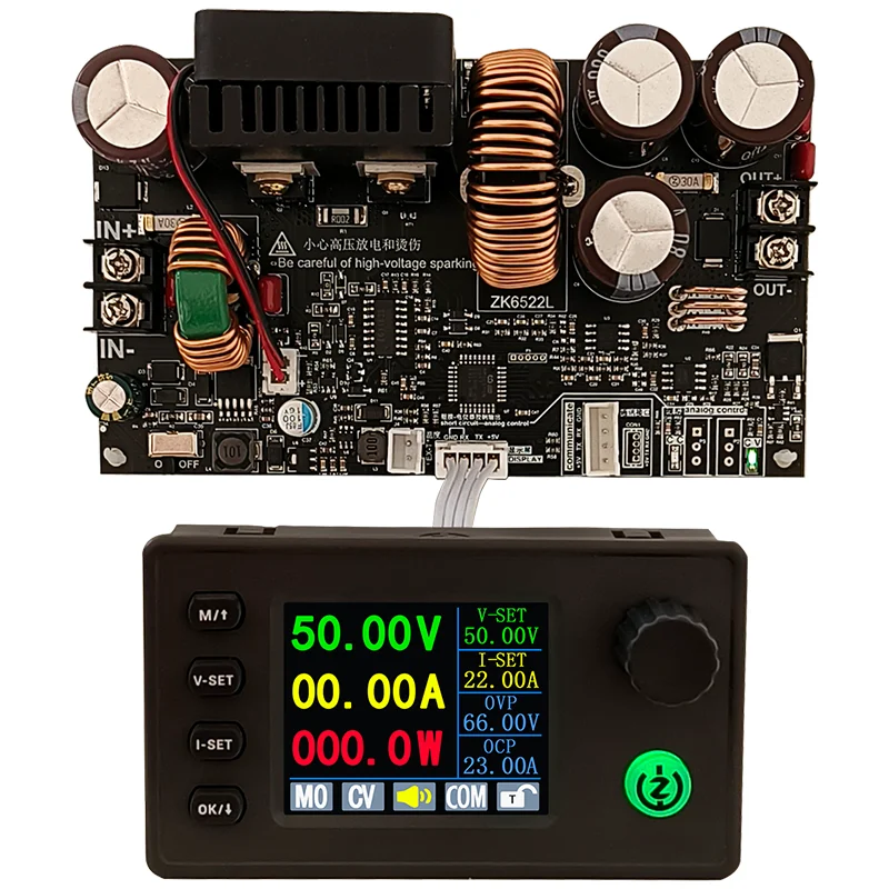 ZK-6522C 22A 1400W DC 6-75V Stabilizované napätie napájacieho napájacieho napájacieho napájacieho napájacieho napájacieho napájacieho napájacieho napájacieho napájacieho napájacieho napájacieho napájacieho napájacieho napájania CNC regulátory nastaviteľného napätia