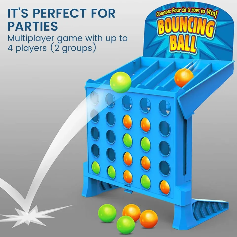 ZK30 4 Shoty Connect Board Game Kids Kids Family Match Game Vianoce Vianoce vzdelávacie hračky na streľbu na prsty