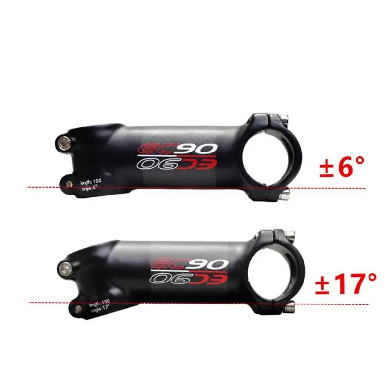 Zliatina hliníka EC90 + Zostava na riadidlách na bicykli s uhlíkovými vláknami MTB Kmeňový bicykel zliatiny zliatiny zliatiny hliníka Cyklistické stonky