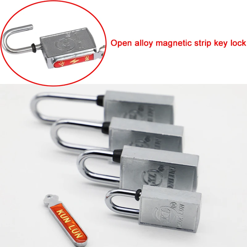 Zliatina Magnetická indukcia Zamknutie Magnetický prúžok Otvorená visiaci zámok bezkľúčový zámok Zamknutie proti krádež
