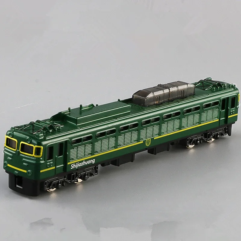 Zliatina Retro nostalgický model parného vlaku, vysokorýchlostná železničná hračka 1: 87