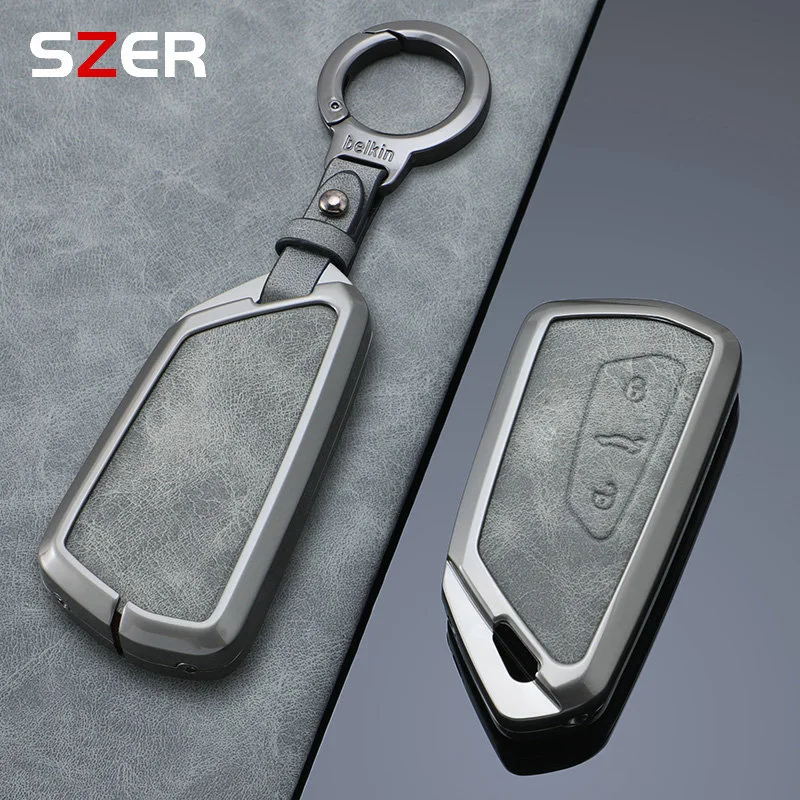 Zliatinový kryt pre kľúčové puzdro pre VW Volkswagen Golf 8 MK8 ID.3 ID.4 CUPRA SKODA OCTAVIA A8 SESTA Leon MK4 2020 2021 FORMENTOR TARRACO