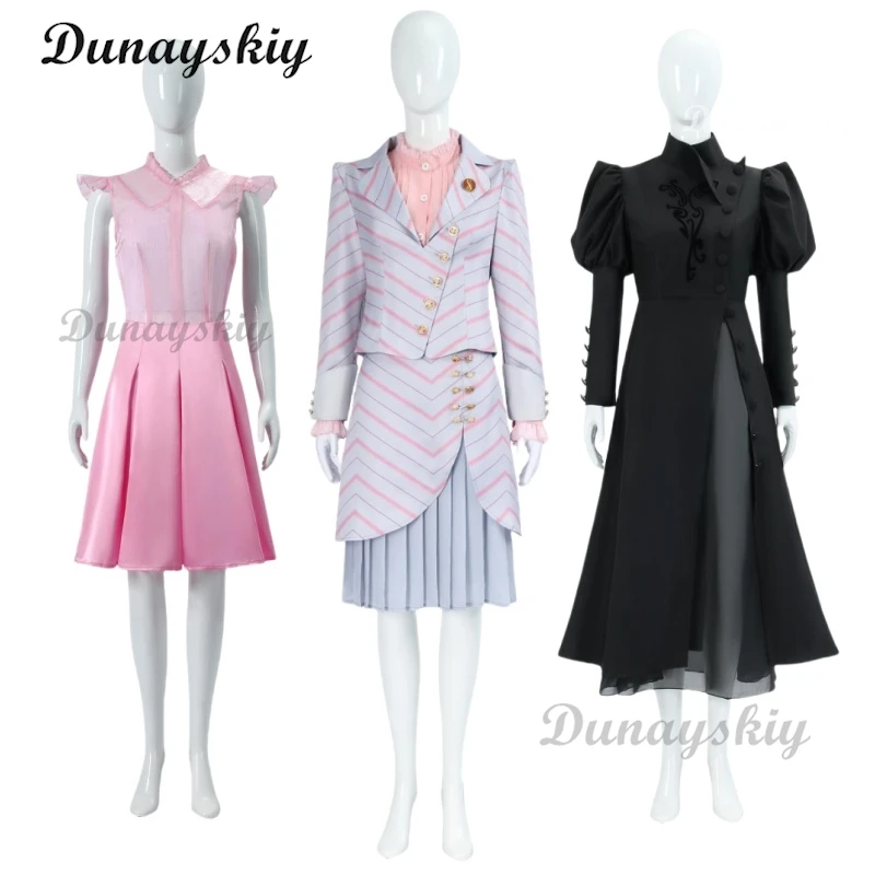 Zlé cosplay čarodejnice kostýmy Glinda Elphaba oblečenie gotic filmov Party Roug Ruž