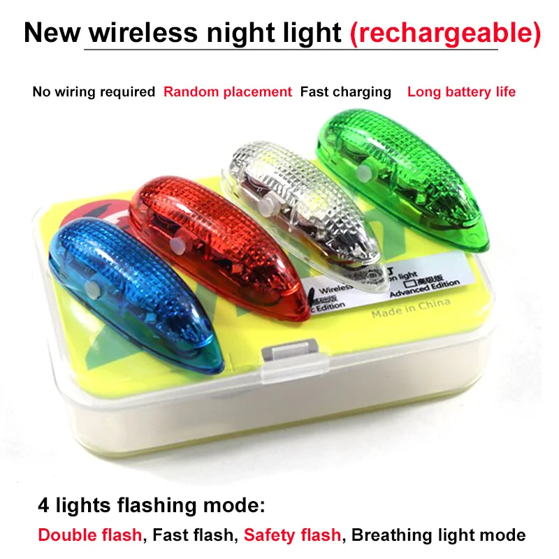 ZMR Wireless Navigation Light III 1S Nabíjateľné 4 režimy LED svetlá pre RC lietadlové hobby lietadlo lietadlá