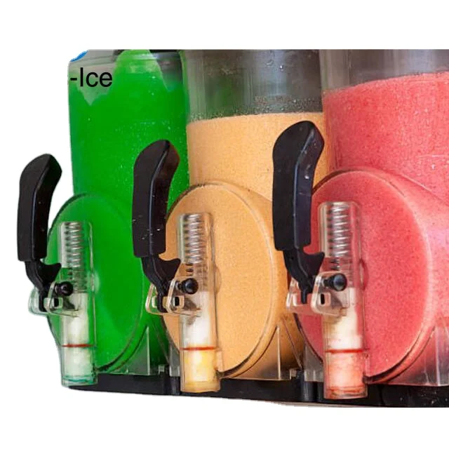 Zmrazený nápoj XRJ-15L Z ľubovoľného slzového stroja Sorbet Mini Slushy Slush a mäkká zmrzlina Sluchie Maker stroj